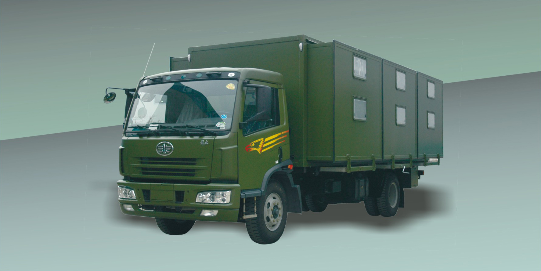 KSOC09型擴展式宿營(yíng)辦公車(chē)